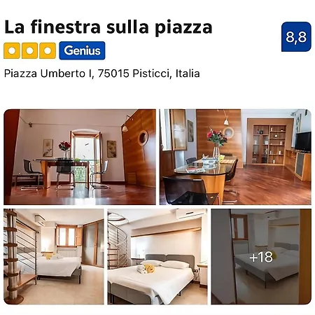 Apartmán La Finestra Sulla Piazza *