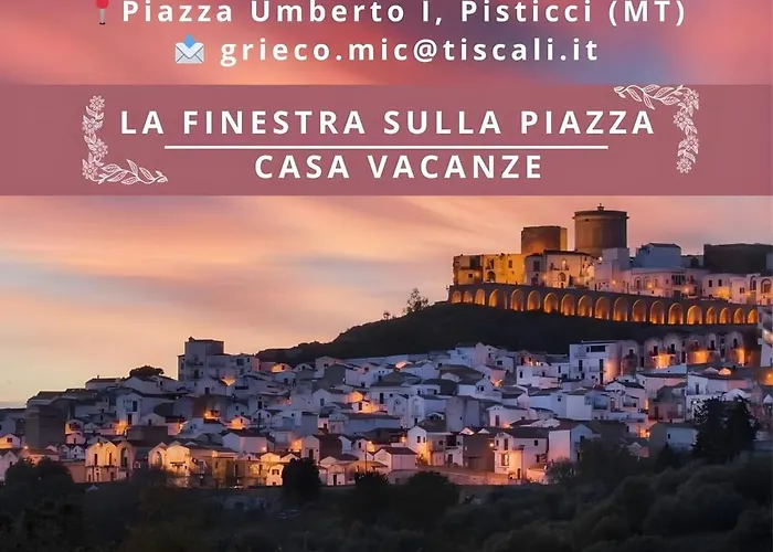 Appartement La Finestra Sulla Piazza Pisticci